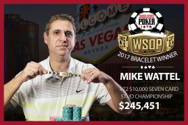Mike Wattel le gana el brazalete más celebrado de las WSOP a Chris Ferguson