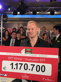 Sander Lylloff es el ganador en Barcelona