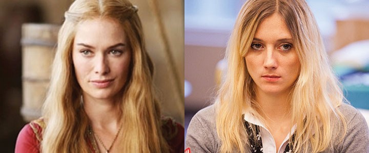 Gaelle Bauman es clavadita a la incestuosa Cersei Lannister.
