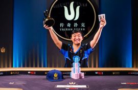 Rui Cao gana 3M$ en el ME de Short Deck de las Triton Montenegro ante records de audiencia