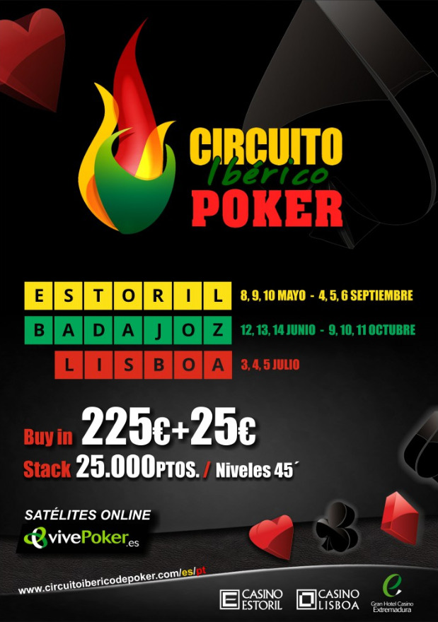 Cartel del Circuito Ibérico de Poker