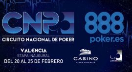 El Casino Cirsa Valencia y el CNP888 ya reciben a sus jugadores