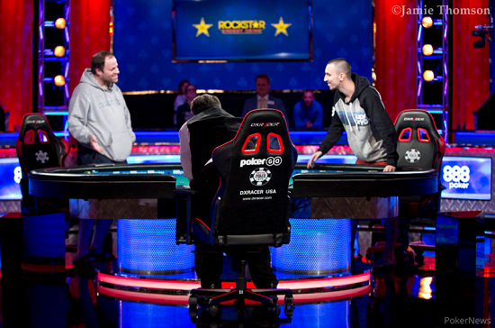 David vs Jeremy en el HU [WSOP-PokerNews]