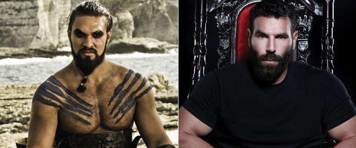 Dan Bilzerian es como el brusco Khal Drogo.