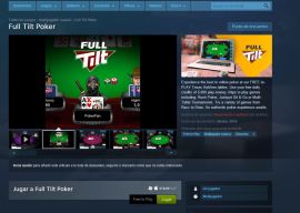 Steam añade el cliente de Full Tilt Poker a su catálogo de juegos