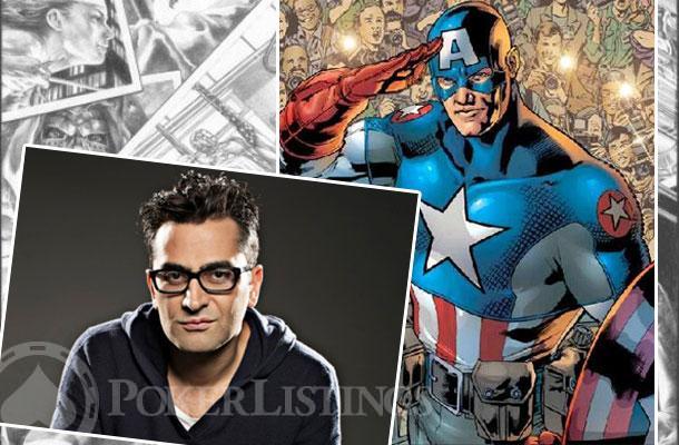 Antonio Esfandiari se parece al Capitán América.