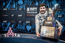 Javier Gómez consigue una victoria histórica para el poker español en el WPT Praga