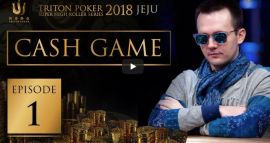 El Cash Game del millón de dólares en las Triton Series de Jeju (Ep. 1)