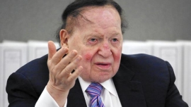 Brian Rast quiere poner a Sheldon Adelson en su sitio