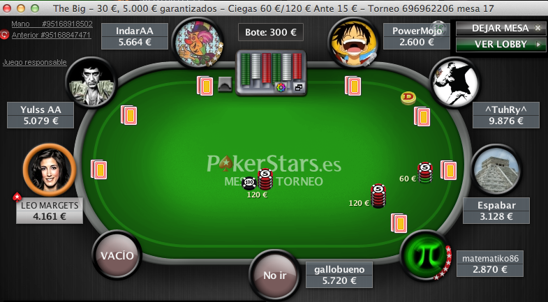 La nueva Team Pro de PokerStars.es, Leo Margets, jugando en las mesas