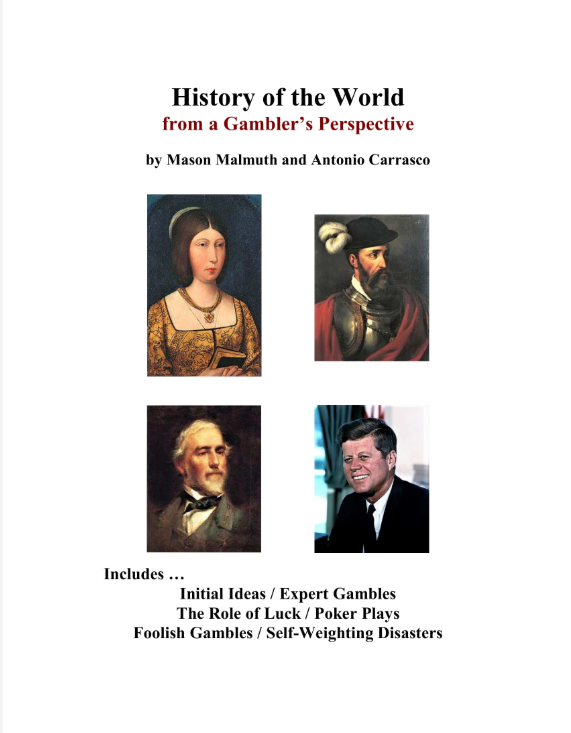 Portada del libro History of the World from a Gambler's Perspective