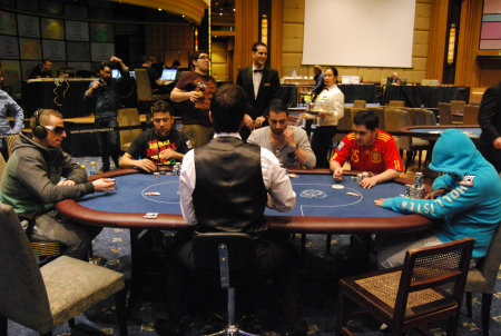 Componentes de la mesa final de las MegaPokerSeries de Poker770