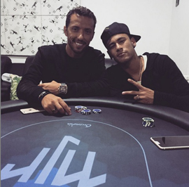 Neymar: ‘El fútbol es más fácil que el poker’
