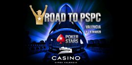El Casino de Valencia acoge un nuevo Road to PSPC de Pokerstars