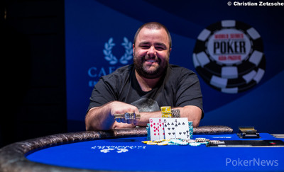 Sam Higgs, ganador del Evento 5 de las Series de Asia y el Pací­fico.