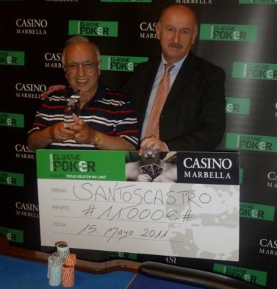 Santos Castro gana la 4.ª etapa del Marbella Classic Poker 2011