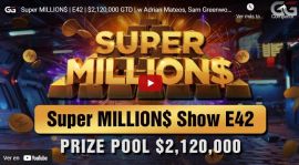 A la quinta fue la vencida, y Adrián Mateos gana los Super Million$ de GGPoker