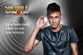 airbaro se lleva medio millón en otro Spin & Go de la promo de Neymar Jr.