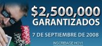 2.500.000$ se ponen en juego en Titan Poker