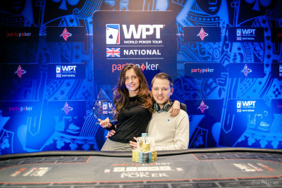 Christopher Gordon, ganador del WPTN London [Foto: PokerNews]