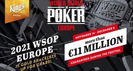 Las WSOP facturarán 15 brazaletes para su viaje a Europa en 2021