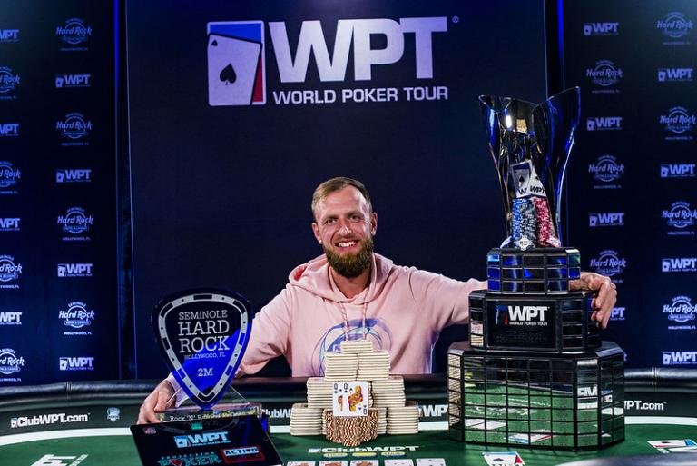 Gediminas Uselis gana el ME del WPT Seminole Hard Rock ‘N’ Roll Poker Open ($778.490)