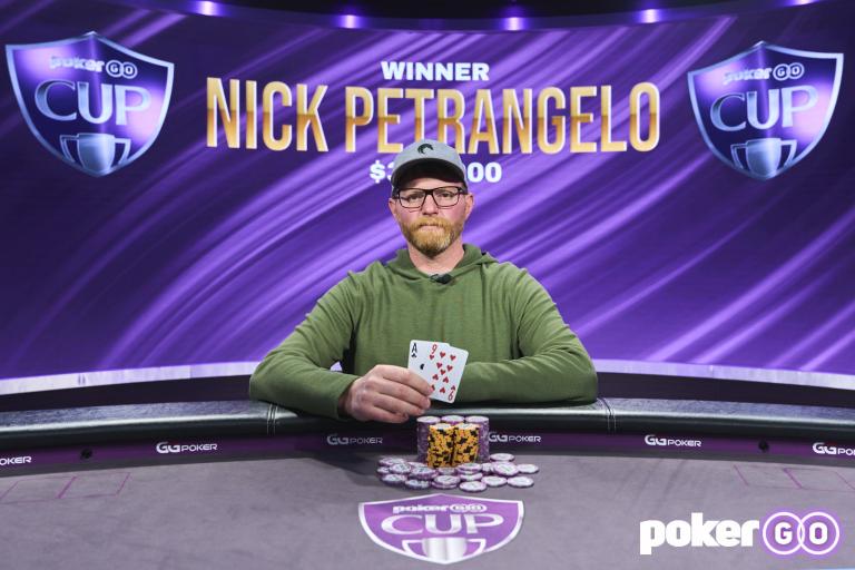 Nick Petrangelo sigue on fire y Negreanu responde con su primera FT en la PokerGO Cup 2022