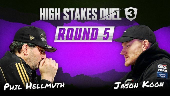 Scott Seiver se retira de High Stakes Duel, pero Hellmuth no ha tardado en conocer a su nuevo rival, Jason Koon
