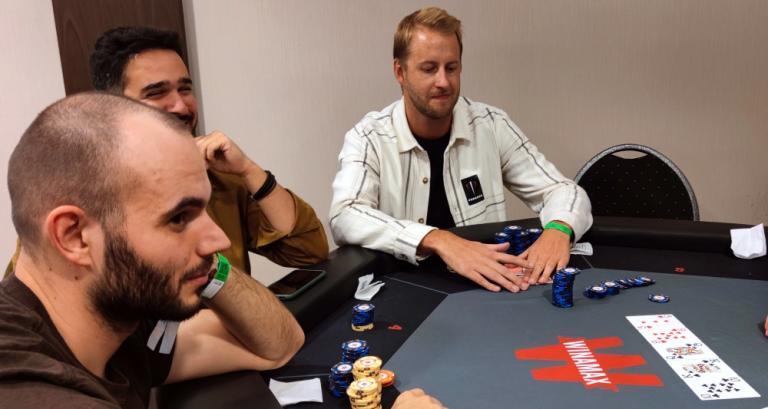 Benjamin Gros es el líder del Día 1A del Winamax Poker Open Bratislava