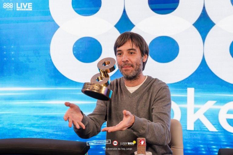Adrián García deja en casa el primer título internacional de la temporada en España, el 888poker Live Madrid