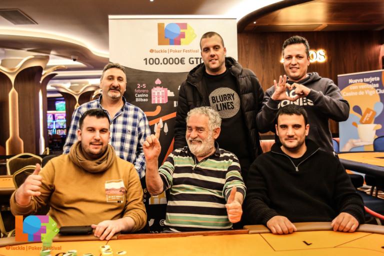 Vigo suma 6 clasificados más a la final del Luckia Poker Festival 2023
