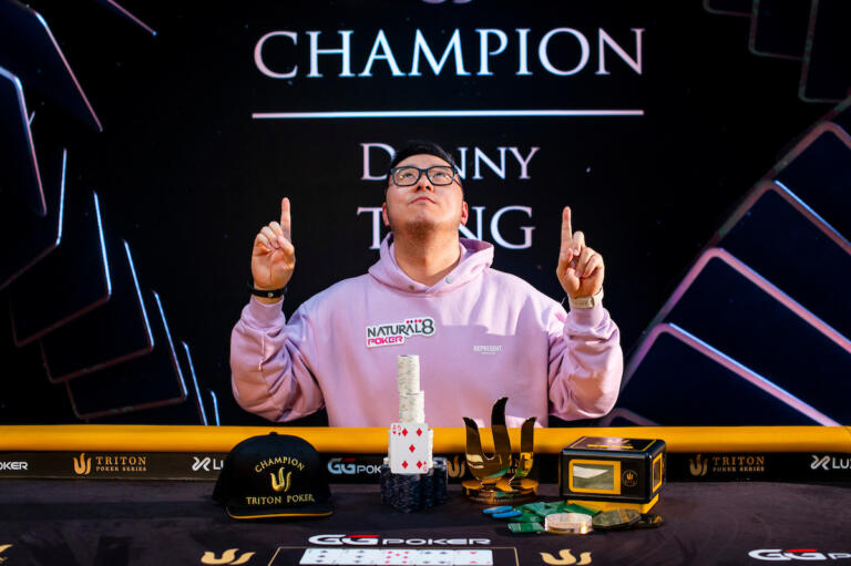 Una excelente lectura de Danny Tang remata la parte de NLHE de las Triton Poker Series Londres