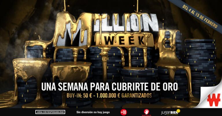 La Miilion Week mete más de 100k € en la cuenta de Jim Leja