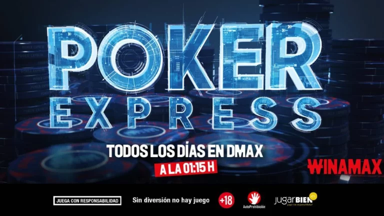 Winamax presenta Póker Express, un nuevo programa de póker para la televisión generalista, todos los días en DMAX