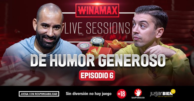 Winamax Live Sessions E09, T03: Que bien traído, con Javier Gómez
